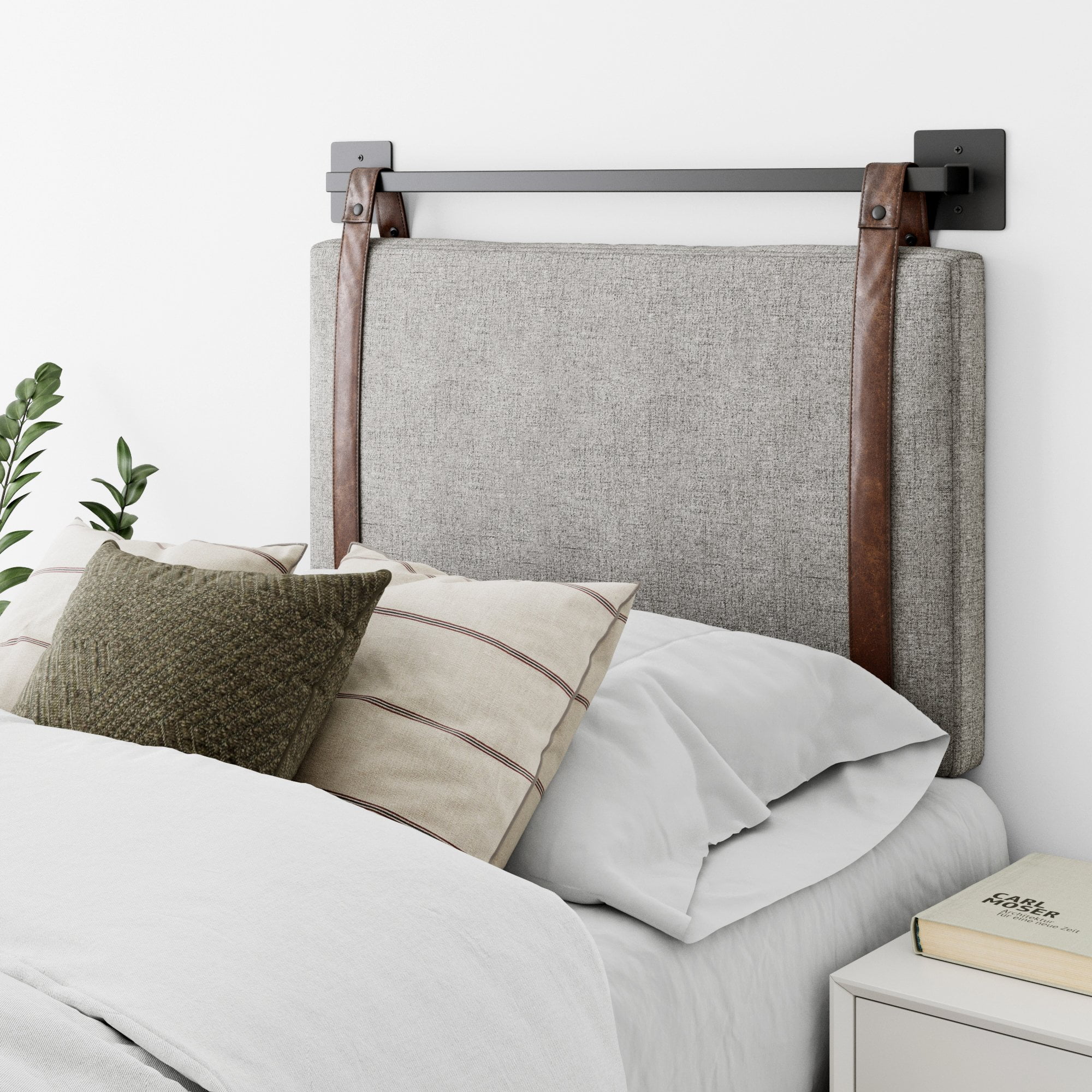 Nathan James Harlow Twin Wall Mount, How To Attach Large Headboard Wall