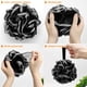 thumbnail image 4 of Esponja De Ducha De Baño De Carbón De Lufa, Depurador Corporal, 75G, Xl, Exfoliante, Puf De Malla, Ramo De Ducha, Paquete De 3, Esponja De Baño Grande Negra Para Mujeres Y Hombres, 4 of 5