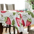 thumbnail image 3 of 60"x90" Cute Print Tablecloth, Waterproof Washable Polyester Square Table Cover Durable Tablecloth for Kitchen Dining Table Party Decor, 3 of 7