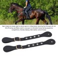 thumbnail image 4 of Set of 2 Spur Straps for Cowboy, Men and Women's Boots Equipment, Rodeo, Equestrian, Synthetic Leather with Rhinestone Decorated, Handmade  Accessories, 4 of 7