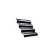 thumbnail image 1 of Billuyoard Bread Baguette Mold Carbon Steel Microwave Oven Kitchen Cookware Baking Accessories Pan Hotel Resistant Home Heat Mostrada negro, 1 of 6