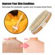 thumbnail image 1 of Cepillo De Masaje Corporal, Cepillo De Masaje, Diseño De Mango Largo Spa A Prueba De Humedad Para Limpiar La Suavidad De La Piel, 1 of 8