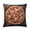 Pattern, variant on Pillow Case Pizza With Pepperoni- Outdoor Square Pillow Cushion Cases 16"x16" Cushion Case for Sofa Couch Funny Realistic Food Couch Throw Pillows