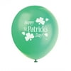 St. Patrick's Day Clover Latex Balloons (8ct)