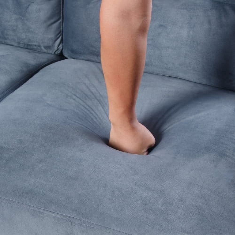 BSHTI Couch Comfortable Sectional Couches and Sofas for Living Room Bedroom Office Small Space