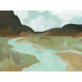 thumbnail image 2 of Green, Jacob 32x25 White Modern Wood Framed Museum Art Print Titled - Coldwater Hills II, 2 of 4