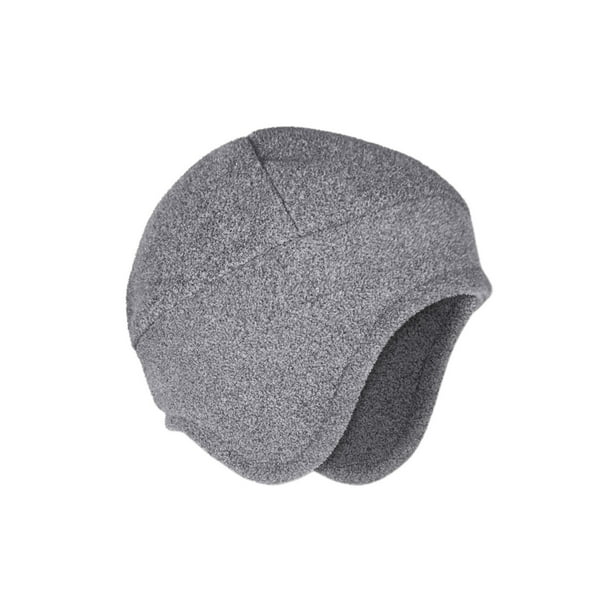 ENJOYW Men Hat Solid Color Ear Protection Autumn Winter Windproof