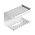 thumbnail image 1 of Tissue Holder Portable User-friendly Minimalistic Multipurpose Convenient Place Small Items Aluminum Wall-mounted Punch-free Tissue Box Holder Rack for Bathroom, 1 of 8