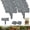 Cement Gray garden edging border, variant on Imitation Stone Garden Fence - DIY Garden Edging Border, Weatherproof Plastic Cobbled Effect Landscape Decor, Decorative Flower Bed Fence for Landscaping, Path Lawn