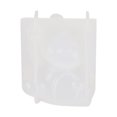 thumbnail image 1 of Molde de silicona de cristal con forma de animal, para aromaterapia, yeso, decoración, manualidades, gato, 1 of 10