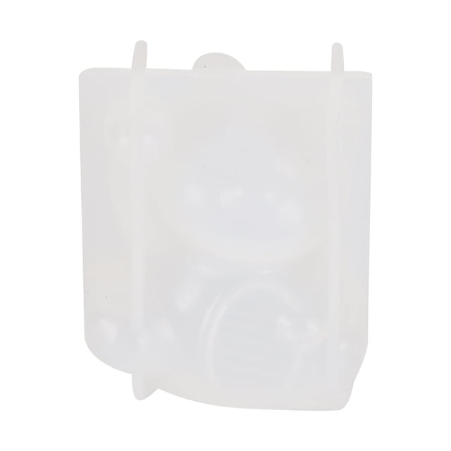 Molde de silicona de cristal con forma de animal, para aromaterapia, yeso, decoración, manualidades, gato