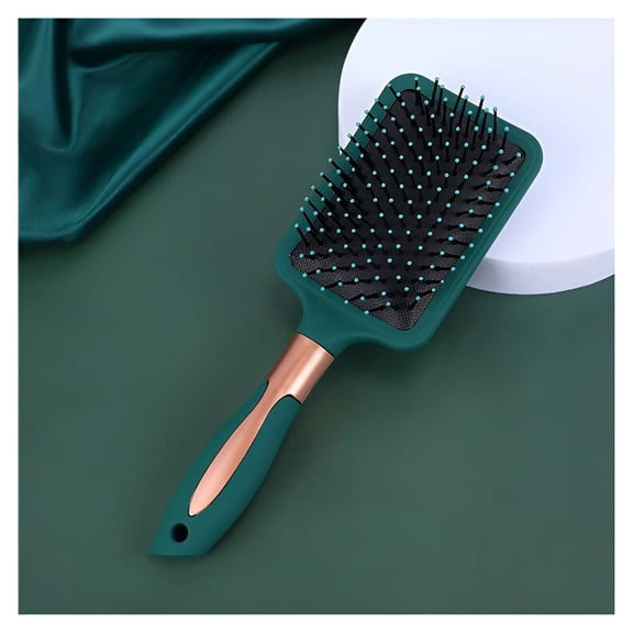 BPPEG 1 Pack Paddle Hair Brush for Women Men Dry Wet Hair Brushes Detangle Brushes (Square)