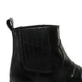 thumbnail image 3 of Woodland Mens Distressed Leather Gusset Western Ankle Boots, 3 of 4