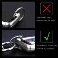 thumbnail image 4 of Leather Car Keychain – Universal 360° Rotatable Key Holder with Anti - Lost D - Ring for Men & Women, 4 of 5
