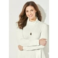 thumbnail image 4 of Catherines Women's Plus Size Anywear Turtleneck Swing Top, 4 of 4