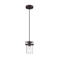 thumbnail image 2 of NUVO 60/6731 Antebellum 1 Light Mini Pendant Fixture, Mahogany Bronze, 2 of 4