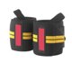 thumbnail image 2 of 1 Pair Sport Wrist Brace Adjustable Compression Strap Wrist Band Support Wrap for Gym Black Yellow, 2 of 4