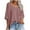 Brown, variant on Fesfesfes Work Tops Women's Fashion Casual Solid V-Neck Loose Short Sleeve T-shirt Pullover Tops Blouses for Women Dressy Casual 8(L)