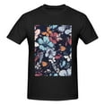 thumbnail image 4 of Bingfone Flowers Ad Butterflies Men'S Loose Fit Short-Sleeve Pocket T-Shirt, 4 of 7