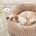 thumbnail image 3 of Cama para Mascotas MIXJOY Donut Pequeña Calmante Lavable 58x58x20 cm, 3 of 7