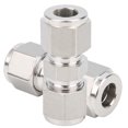 thumbnail image 3 of Loewten Compression Tube Fitting, Durable Stainless Steel Compression Tube Adapter, Good Sealing 2Pcs Firm Connection Simple For Shipbuilding Industry Automobile, 3 of 8