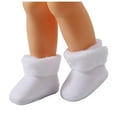 thumbnail image 6 of Mostsola Baby Boots Boys Girls Furry Lined House Slippers Winter Warm Sock Shoes, 6 of 9