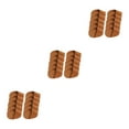 thumbnail image 2 of Destyer Golf Head Covers PU Portable Protector Travel Golf Athlete for Training Brown Large 10 Pcs 3Set, 2 of 6