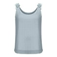 thumbnail image 6 of PFRNLF No Boundaries Womens Tank Tops Flowy Sleeveless Summer Boho Tank Top Casual Crewneck Strap Lace Camisole Shirts, 6 of 9
