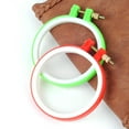 thumbnail image 4 of 1pc Plastic Embroidery Hoop Sugar candy color embroidery hoop Color Embroidery Hoops Plastic Circle Cross Stitch Ring Tools Color Random, 4 of 8