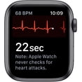 thumbnail image 4 of Restored Apple Watch Series 5 (GPS+Cellular, 44mm) - Space Gray Aluminum Case - Black Sport Band (Refurbished), 4 of 5