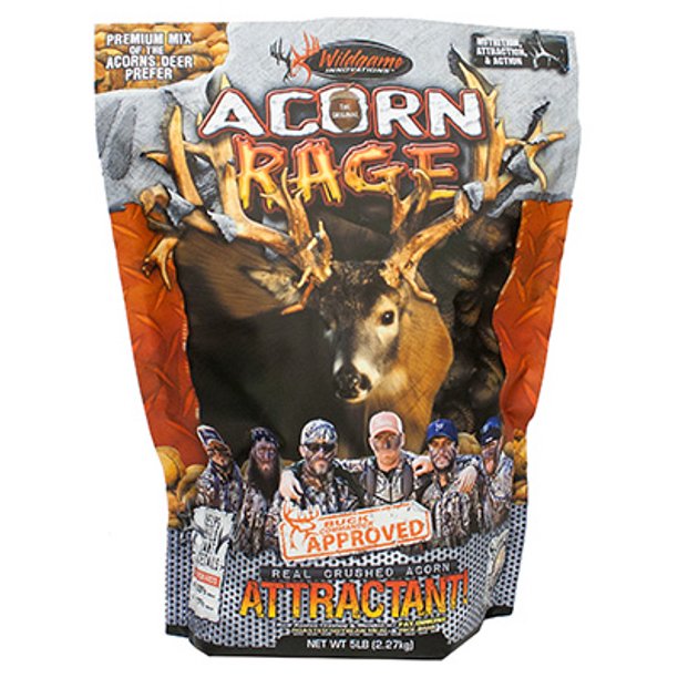 5 Lb Buck Commander Acorn Rage Now Use Real Acorns All Year Long Walmart Com