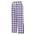 thumbnail image 5 of Zysthvn Capris for Women Casual Straight Leg Plaid Summer Crop Pants for Women Loose Button with Pockets Drawstring, 5 of 5