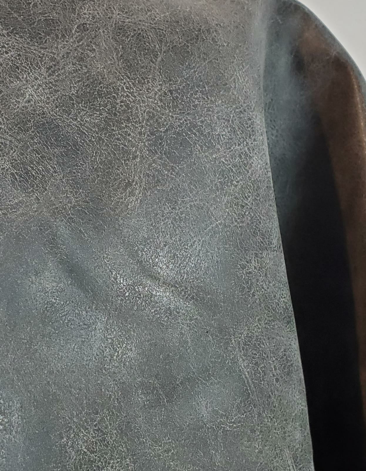 G065 Breathable Distressed Faux Leather By The Yard