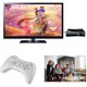 thumbnail image 4 of Controlador profesional para Wii U, mando inalámbrico Ead Gamepad para Nintendo Wii U Joystick de juego analógico dual (blanco), 4 of 5
