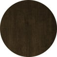 thumbnail image 1 of Ahgly Company Indoor Round Abstract Brown Modern Area Rugs, 6' Round, 1 of 4