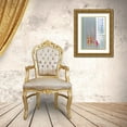 thumbnail image 3 of Khorasani, Hooshang 19x24 Gold Ornate Wood Framed with Double Matting Museum Art Print Titled - Subtle Color Storm, 3 of 4