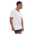 thumbnail image 4 of Men's V-Neck Undershirts in Bamboo Viscose - 2 Pack Shirt for Him by Texere, 4 of 4
