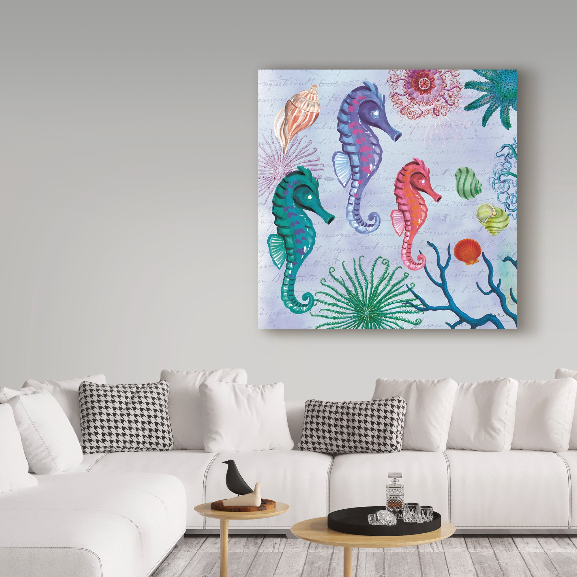 Trademark Fine Art 'Tropical Underwater II' Canvas Art by Farida Zaman