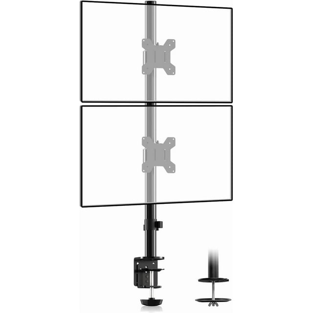 Support de Bureau pour Moniteur LED LCD Simple, Robuste, Entièrement Ajustable, pour / un Écran jusqu'à (MD)
