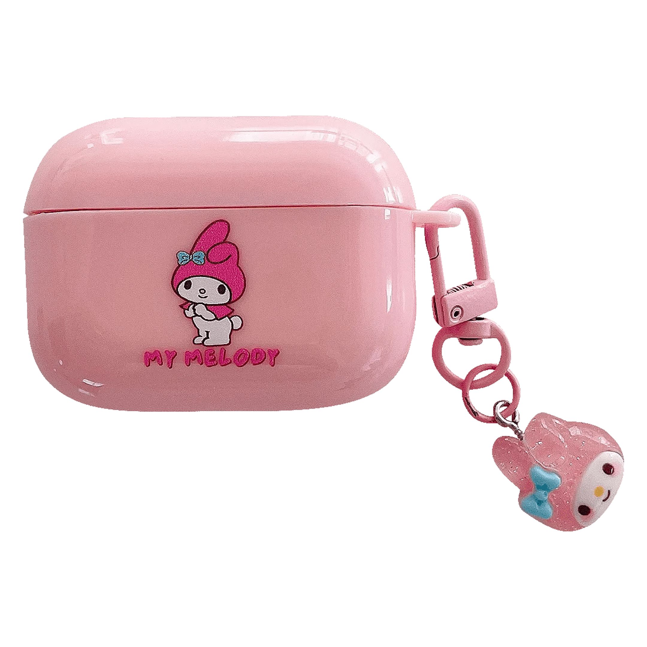 Sanrio Characters Hello Kitty Silicon Case For Airpods 1 2 3 Pro 2 Case Headphone Cover Wireless Bluetooth Protective 3D Pendant