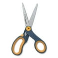 thumbnail image 2 of Non-Stick Titanium Bonded Scissors, 8" Long, 3.25" Cut Length, Gray/yellow Straight Handle | Bundle of 2 Each, 2 of 5