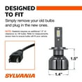 thumbnail image 4 of SYLVANIA H7 LED Ultra - Fog Lights For Cars and Trucks - Headlight Bulbs for Off Road Powersports - 6000k Cool White LED Light - Maximum Lifespan - No Polarity - DIY Upgrade, 4 of 9