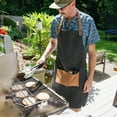 thumbnail image 5 of Foster & Rye Canvas Grilling Apron with Adjustable Strap for BBQ Cooking, 5 of 12