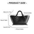 thumbnail image 5 of Huhudde Toted Handbags for Women Pu Leather Toted Bag Shoulder Bag Purses Top Handle Satchel Handbags with Closure, 5 of 20