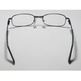 thumbnail image 5 of NEW D&A SMZ011(MZ11) MENS DESIGNER FULL-RIM GUNMETAL / BLACK SIMPLE & ELEGANT IN STYLE FRAME DEMO LENSES 52-20-0 FLEXIBLE HINGES EYEGLASSES/EYEWEAR, 5 of 9