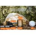 thumbnail image 3 of Solo Stove Ranger Ultimate Bundle 2.0 | Incl. Smokeless Fire Pit, Stand, Shelter, Shield, Lid, Handle, Sticks&Tools, Portable Camping Accessories, Wood burning, Stainless Steel, H: 15.25in, Dia: 15in, 3 of 6