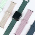 thumbnail image 4 of Dwitch Magnetic Silicone for Apple Watch Band 42mm(S10) 41mm 40mm 38mm for Woen men, Fashion Magnetic Silicone Soft Adjustable Wristband Replacement Strap for iWatch Series 10 9 8 7 6 5 4 3 2 1 SE,K, 4 of 12