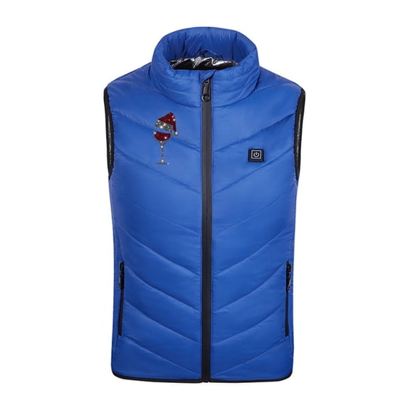 Lolmot Children Boys Girls Heated Vest, Christmas Heated Gilet USB Electric Warm Vests Body Warmer Clothes Heating Waistcoat