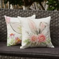 thumbnail image 4 of Easter Bunny Throw Pillow Covers 18 x 18 Inch Set of 2 Seasonal Spring Rabbit Decorative Pillowcases Holiday Cushion Cases for Sofa Couch Home Decorations, 4 of 6