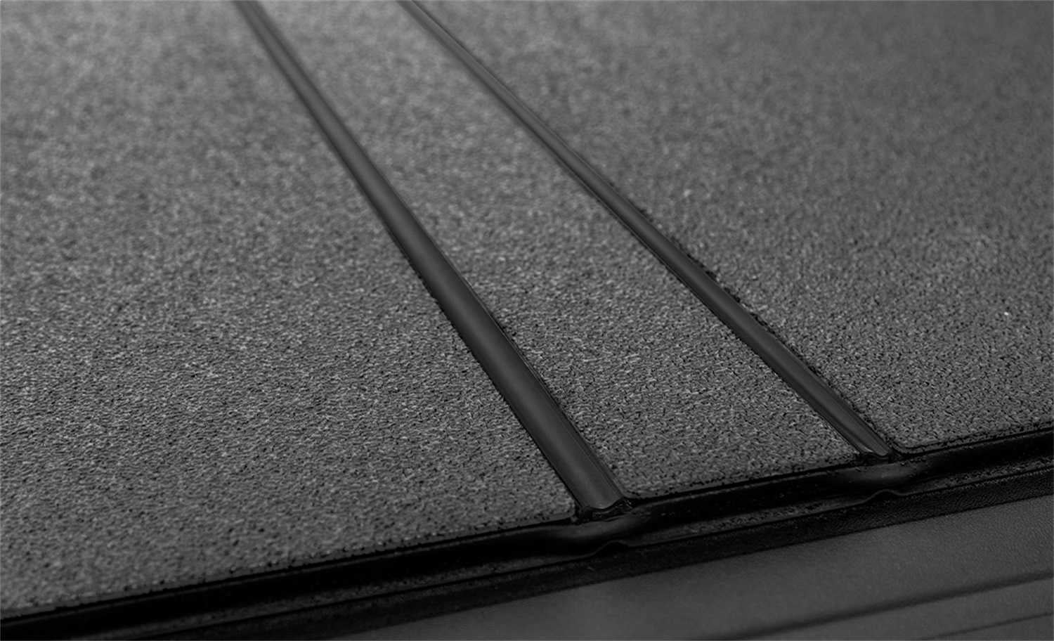Access G3050049 Stance Hard Tri - Fold Cover, Black Urethane Finish, Split Rai Fits select: 2007-2021 TOYOTA TUNDRA